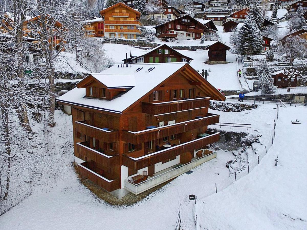 Apartment Roossihuus By Interhome Wengen Bagian luar foto