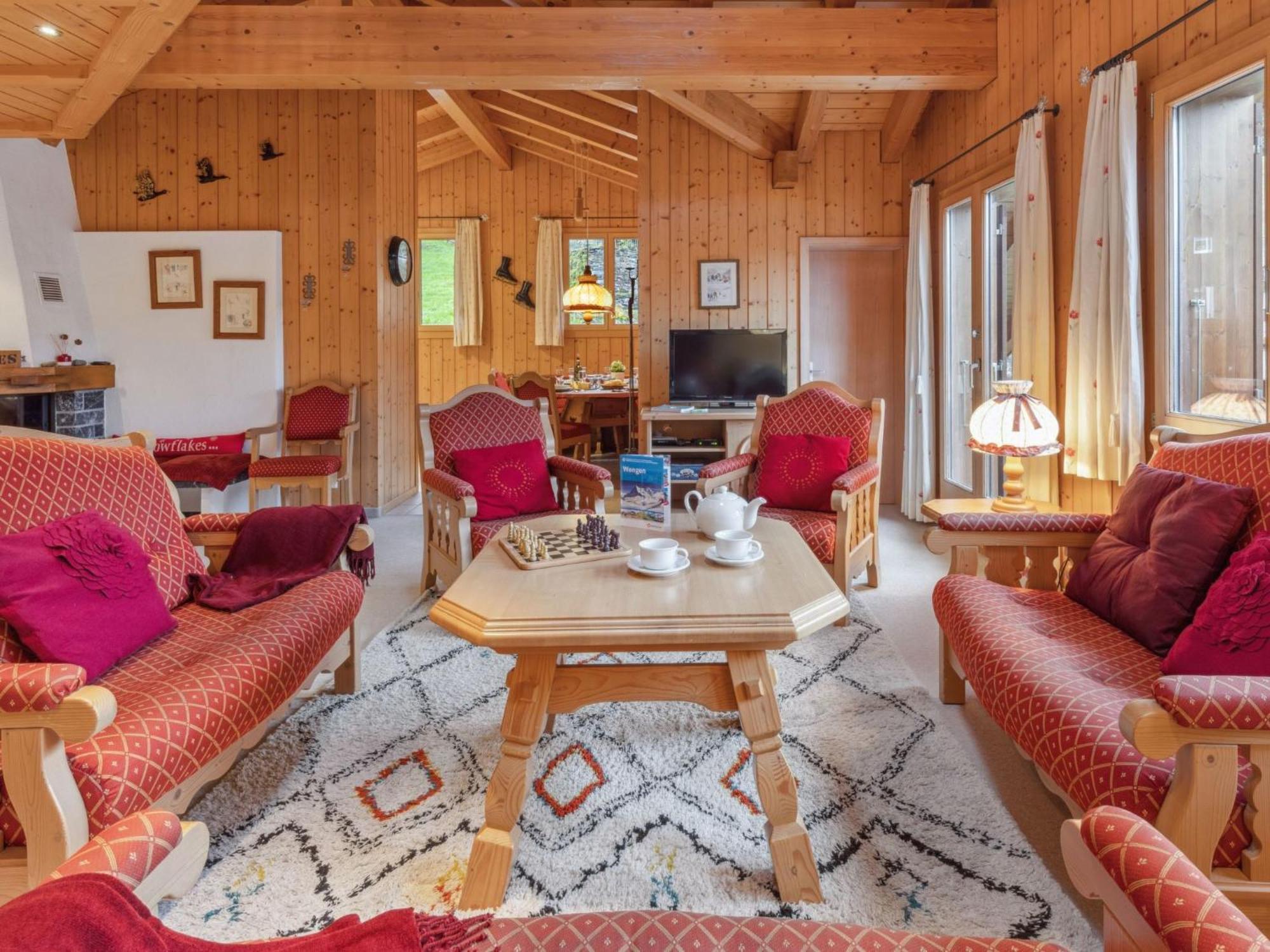 Apartment Roossihuus By Interhome Wengen Bagian luar foto